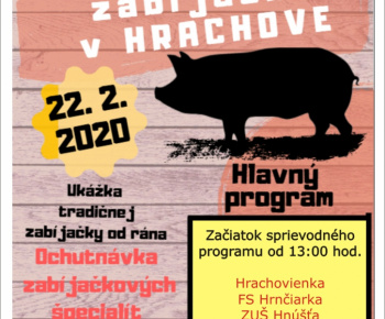 Fašiangová zabíjačka dňa 22. 02. 2020