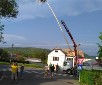 Stavanie mája 30.4.2018