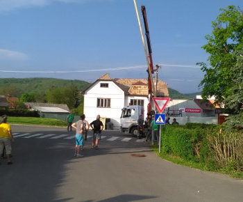 Stavanie mája 30.4.2018
