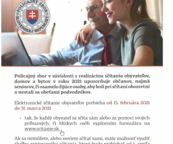 Seniori, pozor na falošných sčítacích asistentov