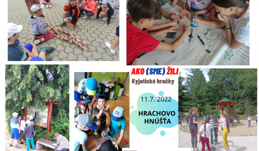 Denný letný tábor Ako (sme) žili od 11. 07. 2022 do 15. 07. 2022 