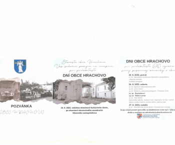 Dni obce Hrachovo 2023