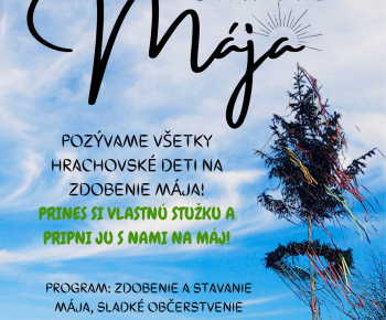 Stavanie mája dňa 30. 04. 2024