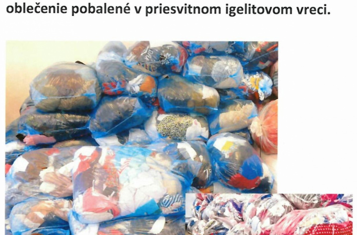 Zber znovupoužiteľného textilu dňa 02. 10. 2025