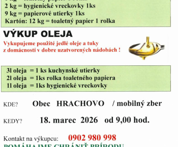 Výkup papiera a oleja