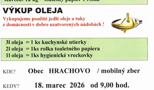 Výkup papiera a oleja 