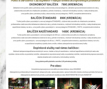 LUX Pohrebná služba Rimavská Sobota