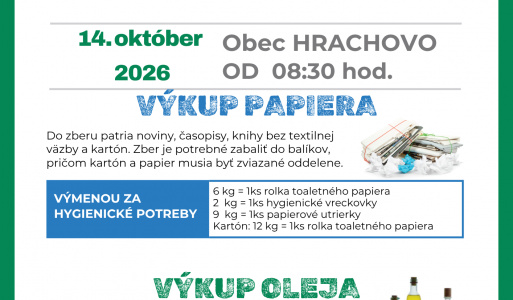 Výkup papiera 14. 10. 2026 