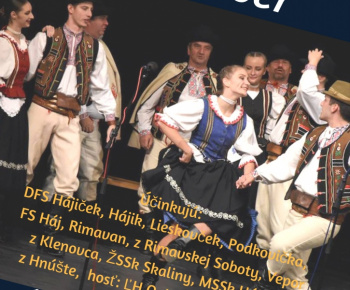 Folklórny večer 10. 11. 2017